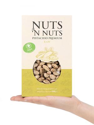 Ελληνικό κελυφωτό ωμό & ανάλατο φυστίκι "Nuts 'n Nuts" 230g size