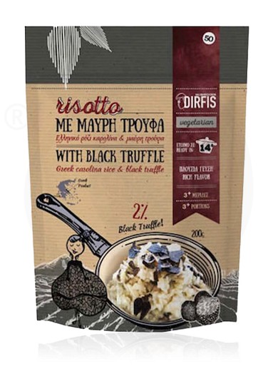 Risotto with black truffle from Evia "Dirfis" 200g 