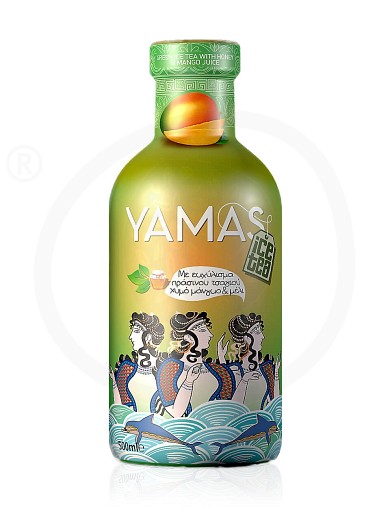 Alkoholisches Mischgetränk mit Tsipouro (Griechisches Distillation), Limette und Ingwer aus Attika "Yamas" 275ml